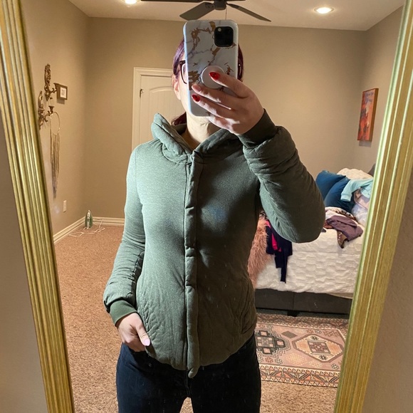 BCBG max hooded zip up - Picture 4 of 5